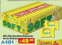 BİFA MARSHMALLOW KAPLAMALI MUZLU BİSKÜVİ 30×20G